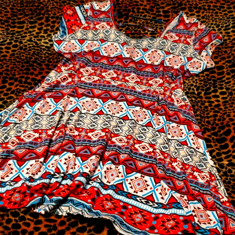 Southwest Print Dress